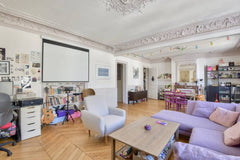 My flat is really great to live in, a lot of light, quiet and with a great warm  Paris, France Relaxing in Montparnasse Entire rental unit vacation rental 6918289