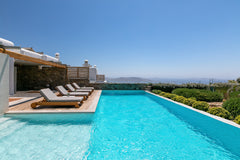 M-One Villa amenities include 3 double bedrooms with ensuite bathrooms, a play r Greece M Mykonos Villa ONE Entire villa vacation rental 30528409