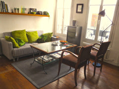 The apartment is located in the twentieth arrondissement of Paris, near the Plac Paris, France Charming small flat XXe district Entire rental unit vacation rental 1314131