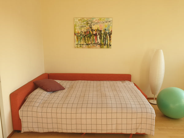 Large room with a balcony in a spacious apartment located in a calm area very cl Copenhagen, Denmark Large room in a calm area close to Norrebro Private room in rental unit vacation rental 32121883
