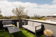 Your airbnb is part of a duplex apartment. You will have one floor entirely to y Antwerp, Belgium Penthouse Studio with Terrace and Park View Private room in loft vacation rental 23162754