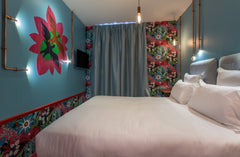 With this new 3-star hotel opened in September 2015, artist Julie Gauthron carri Paris, France Retro Room Room in boutique hotel vacation rental 21810389