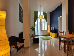 My loft is spacious (95m2) with all luxury and comfort you want.<br />It is suit Brussels, Belgium Luxury spacious loft near city center Entire loft vacation rental 15986898