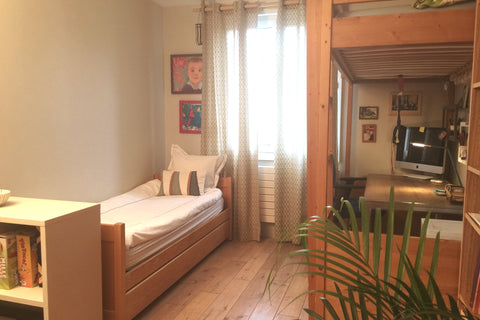 Belle chambre de 20m2, lumineuse, claire, spacieuse et au calme, située à 200 mè Paris, France Chambre privée, appartement calme et central Private room in rental unit vacation rental 19795533