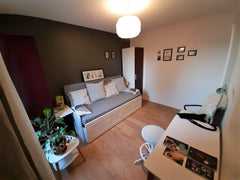 1 private bedroom in quiet T3.<br />Next to the ENS, Halle Tony Garnier, Stade d Lyon, France chambre privée au calme proche ENS, Tony Garnier Private room in rental unit vacation rental 23358820