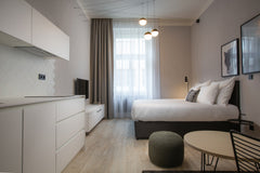 Luxusně vybavené nově zrekonstruované apartmány v bezprostřední blízkosti Národn Hlavní město Praha, Czechia OREA Place Seno - studio vedle Náměstí Republiky Room in aparthotel vacation rental 51163437