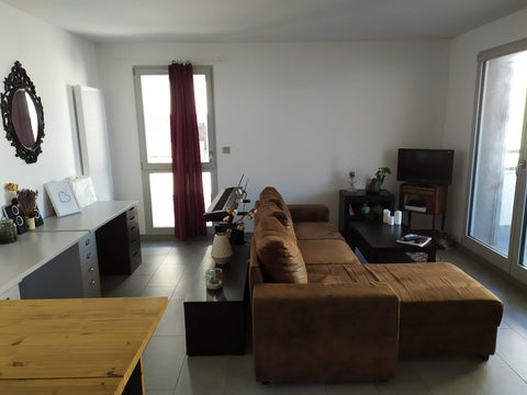 Bienvenue chez nous ! Lumineux T3, terrasse 30 m2, entièrement équipé,  au cœur  Lyon, France T3 lumineux - terrasse 30M2 -Perrache/Confluence Entire rental unit vacation rental 37078142