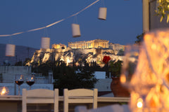 One bedroom apartment with private terrace. Stunning view to the Acropolis. Idea Athens, Greece Our first love #01 | Thiseio Residencies Entire rental unit vacation rental 469140