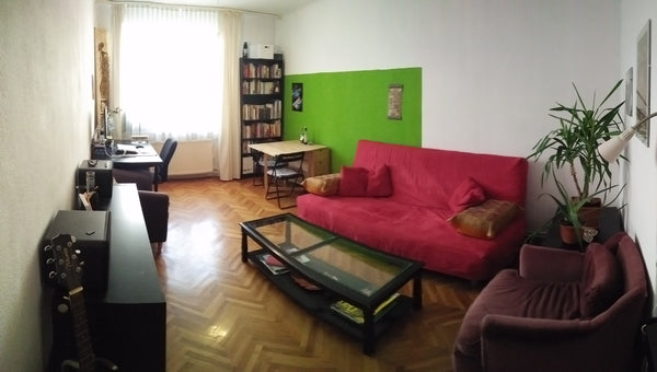 our non-smoking flat is 50 sq m with 2 separate and fully equiped rooms. One is  Vienna, Austria Quiet and cozy, green surroundings Entire rental unit vacation rental 11511639