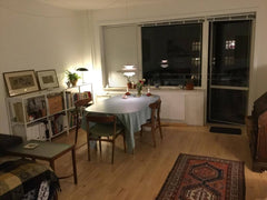 I rent out my big room which has both a big sofa/bed for two and a dining table.  Nørrebro room Private room in rental unit vacation rental 22097509