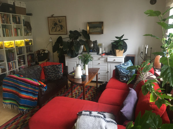 We invite you into our tiny central jungle, filled with big, green plants and aq  Cosy, colorful and central - with a sunny balcony. Entire rental unit vacation rental 596984120762360057