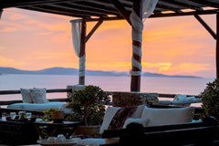 Easy summer living with large shared pool and close to Ornos Beach! <br /> <br / Greece Villa Delos Sunset View by Whitelist Mykonos Entire villa vacation rental 40561208
