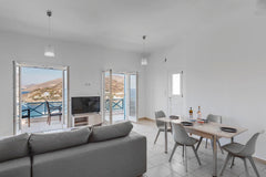 Located 200 meters from the beach, the newly built apartments promise you unforg Greece Waterview Apartment near the beach Entire rental unit vacation rental 42923521