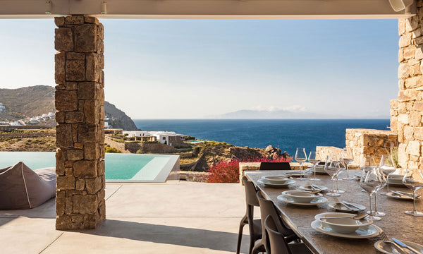 Villa in Elia (Mykonos) | Sleeps 14 | 7 Bedrooms | 7 Bathrooms | Private Pool |  Athens, Greece Anais II Villa, 7BD, pool Jacuzzi BBQ, Gym Cycladic home vacation rental 28748391