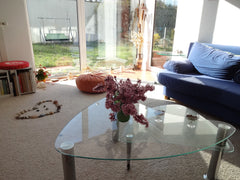 I offer 1 room for 1-2 persons in a sunny two-room apartment on the outskirts of  Room with garden "U Helči" Private room in rental unit vacation rental 33969213