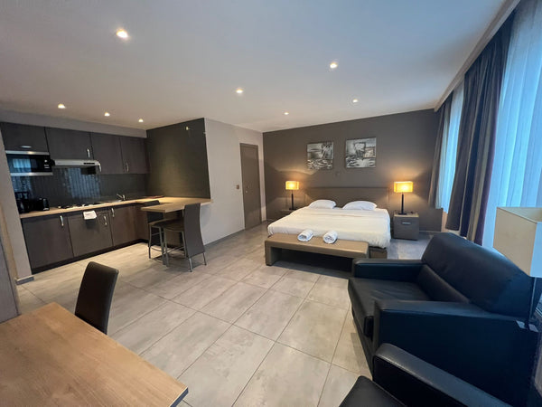 This new building is located not far from European Community, and it has easy ac Brussels, Belgium Studio Lambermont Entire rental unit vacation rental 660358904131235374