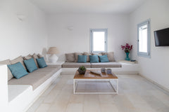 The refined and serene complex of The S.A.N.D. Collection Suites, proudly stands Greece Grande 2-Bedroom Sea View Suite Entire rental unit vacation rental 25656008