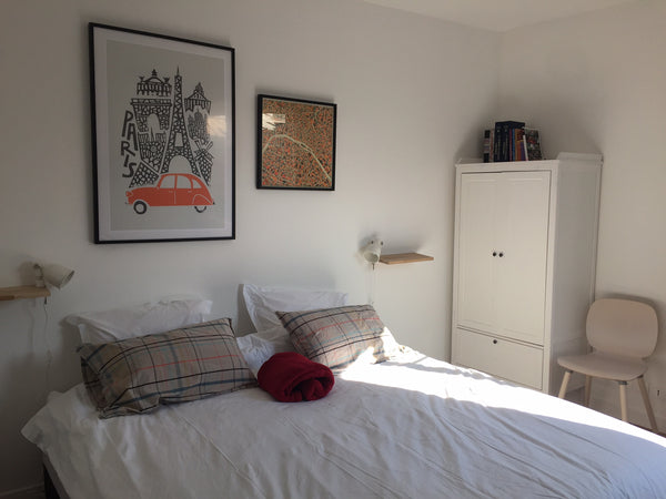 Joli appartement avec salle de bain, toilettes et petite cuisine pouvant accueil  Paris, nice and easy Private room in bed and breakfast vacation rental 18065282