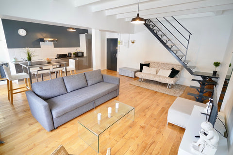 Beau duplex calme et refait à neuf, avec 2 chambres, couchage 8 personnes <br /> Lyon, France Duplex neuf ( 8 pers) St Didier-Vaise-Lyon Entire rental unit vacation rental 49332224