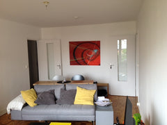 Appartement de 54 m 2, situé dans un quartier calme du 20 ème à 2 min de la lign Paris, France Appartement très agréable 20 ème, saint fargeau Entire rental unit vacation rental 3693528