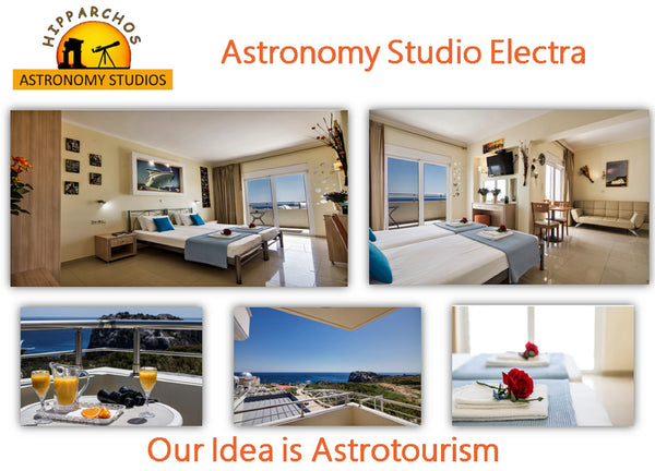 Our idea is astrotourism.<br />The scenic location that the Hipparchus observato  Astronomy Studio Electra N4 Private room in rental unit vacation rental 11637805