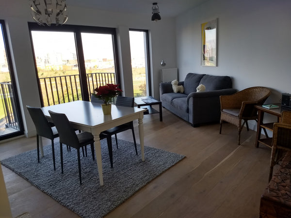 Na een drukke dag in Antwerpen is het goed thuiskomen in dit zonnige, nieuwe app Antwerp, Belgium modern appartement met uniek zicht op het park Entire rental unit vacation rental 30100357