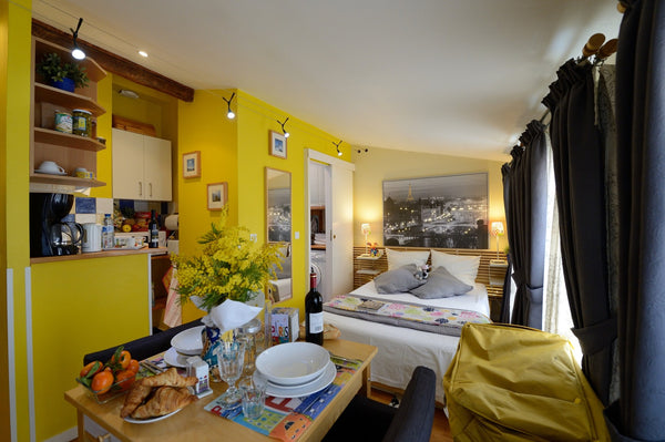 Located in a private residence in the heart of Paris nearby many museums, shops  Paris, France Gorgeous studio in the Haut-Marais Entire rental unit vacation rental 22141531