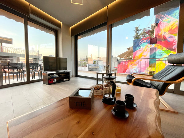 The apartment is located in the most bustling place of monastiraki the ancient m Greece Monastiraki Square AmazingModern Oversized balcony Entire condo vacation rental 45203225