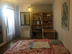 You will live in a big room in a big appartement of 80 m2 with the view of Seine Paris, France Cosy Flat near Seine River and Bercy Private room in rental unit vacation rental 19330964