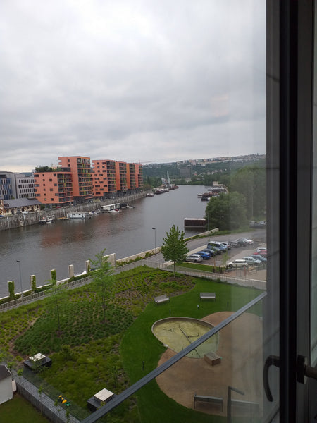 Personally designed modern, elegant, cozy apartment right on the Vltava river, c Malá Skála, Czechia Trendy Holešovice, peaceful but close to downtown! Entire condo vacation rental 34053222