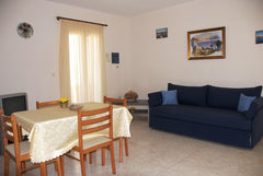 Welcome to KeaHolidays Houses.<br /><br />A group of 50 sqm2 and fully equipped  Greece New built studio nearby Korissia Port Cycladic home vacation rental 34999777