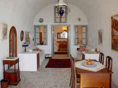 An authentic in every way, traditional cave house of Santorini,  dug entirely in Athens, Greece Artist's Traditional 1800's Cave House Cave vacation rental 24934482