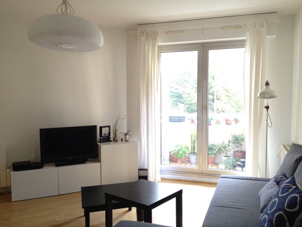 47m² flat at the 2nd floor of a calm building, offering a view on the residence  Paris, France Bright, cosy and calm appartment Entire rental unit vacation rental 4101903