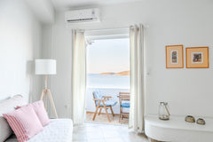 A two-bedroom apartment with stunning sea view, just steps away from the town ce Agios Nikolaos, Greece Stunning sea view apartment! Entire rental unit vacation rental 14025730