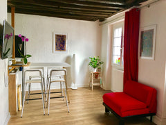 Studio de 25m2 au 4 étage avec ascenseur situé dans une rue calme près de Bastil Paris, France Studio lumineux au cœur de Paris Bastille Entire rental unit vacation rental 18954198