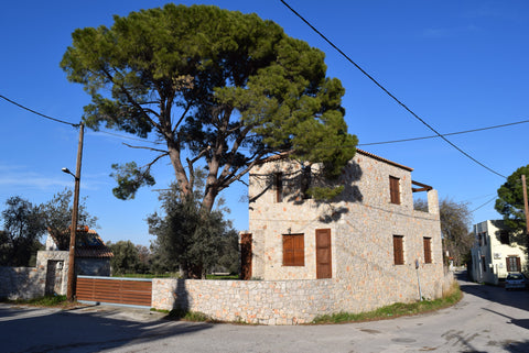 According to local traditional architecture,  on two levels, from natural stone  Rhodes, Greece PYRGOS  COUNTRY HOME Entire home vacation rental 3841413