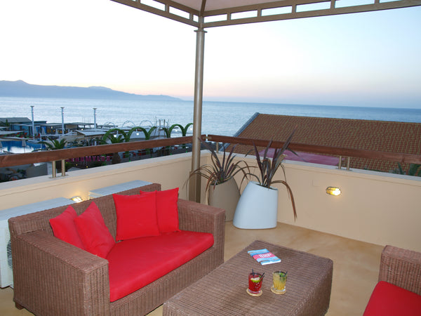 Platanias apartment is located in Platanias village,the most crowded touristic a Chania, Greece Seafront mansard apartment in Platanias Entire rental unit vacation rental 6488689