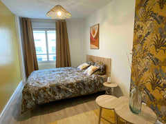 Logement refait à neuf disposant de 2 chambres privées mises en location.<br />< Lyon, France Superbe chambre 15m2 secteur Part Dieu Private room in rental unit vacation rental 762846932916323364