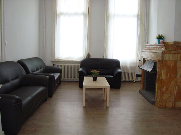 Grote eengezinswoning. Grote living, keuken en 3 wc's op het gelijkvloers en een  7-bedroom appartment in Antwerp, 16 persons Entire home vacation rental 38561071