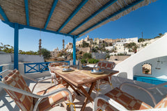 Quietly situated in a side street, the neighboring house is currently uninhabite Baar, Switzerland The Hidden House Cycladic home vacation rental 13665803