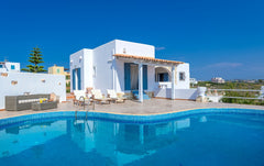 The property is a cosy villa situated in the majestic area of Tersanas in Akroti Chania, Greece 3-bdrm PRVT Pool Villa with panoramic sea view Cycladic home vacation rental 17411163