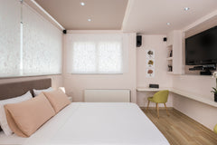 Newly built and full of positive energy, one bedroom apartment with a private ba Greece *SELF CHECK-IN* Apt. steps from the city beach Entire rental unit vacation rental 24572464