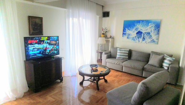 A very beautiful and well equipped 105m2 apartment on the fourth floor building  Kesariani, Greece Cozy Apartment in Pagrati Entire rental unit vacation rental 27426407