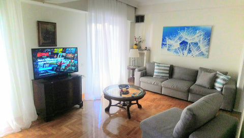 A very beautiful and well equipped 105m2 apartment on the fourth floor building  Kesariani, Greece Cozy Apartment in Pagrati Entire rental unit vacation rental 27426407