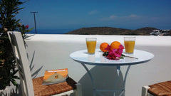 Room fits up to three . There is a stone built double bed with hand carved bedsi Greece Efthimia's Rooms Private room in condo vacation rental 9748711