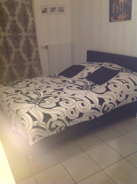 Loue chambre lit double et petit déjeuné au centre de Lyon (3e). Accès à la gare  Chambre lit double Lyon centre Private room in rental unit vacation rental 13050148