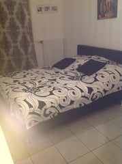 Loue chambre lit double et petit déjeuné au centre de Lyon (3e). Accès à la gare  Chambre lit double Lyon centre Private room in rental unit vacation rental 13050148
