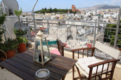 Clean ,cozy, very nice, romantic, sunny flat with large terrace  on 6th floor.   Greece Suuny, nice,romantic apartment with large terrace! Entire rental unit vacation rental 23844149