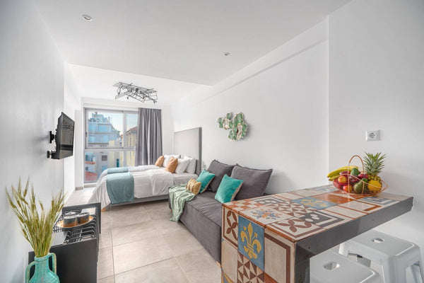 This loft is tastefully furnished with modern day comfort & style in mind. The n GR Dimitra (Studio Apartment)  Mythos Luxury Suites Entire condo vacation rental 563543927724919154