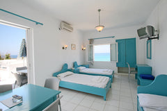 Villa-Studio is part of Blue Beach Apartments, next to a semi-private sandy beac Chania, Greece sea view Villa-Studio in Blue Beach Room in aparthotel vacation rental 11703592